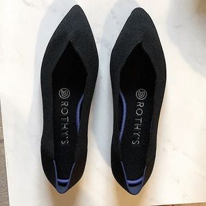 Rothy’s black flats